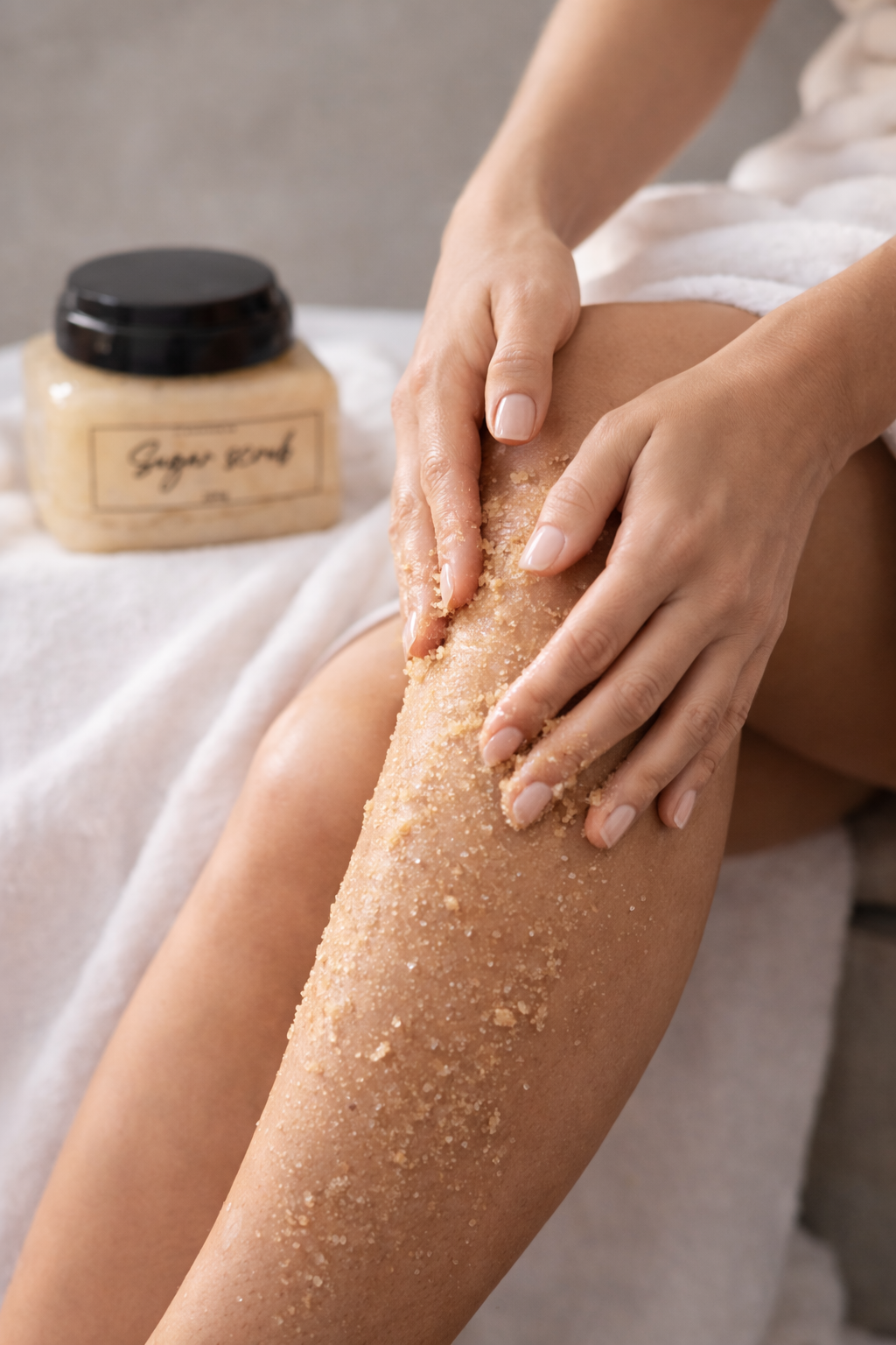 Creme Esfoliante Sugar Scrub – Essência da Rainha 220g - Imagem 2