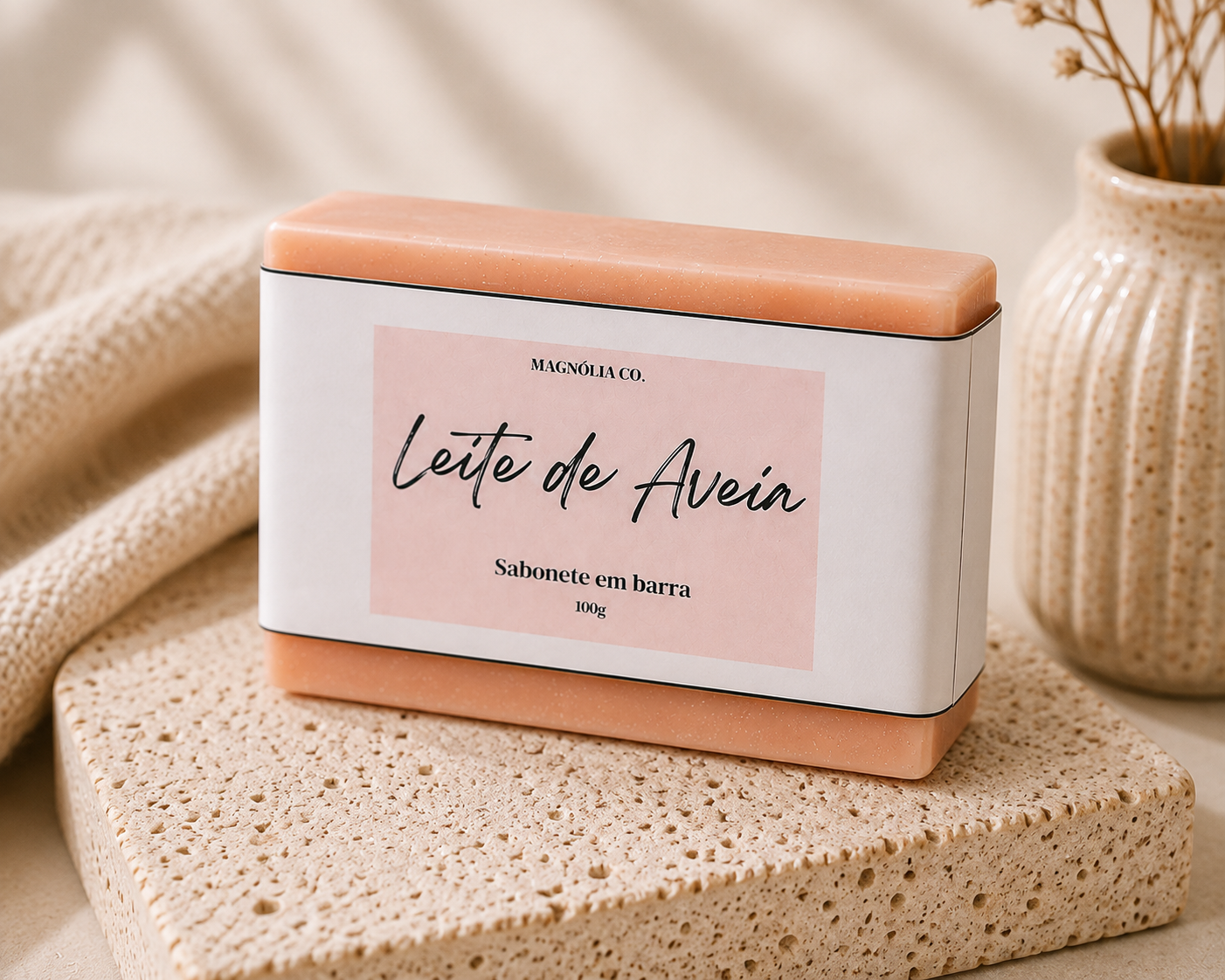 Sabonete Artesanal Leite de Aveia - Imagem 4