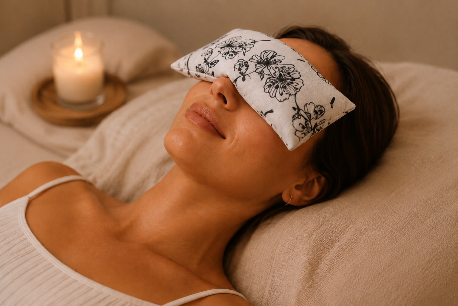 Eye Pillow Magnólia — Ritual de Pausa - Imagem 3