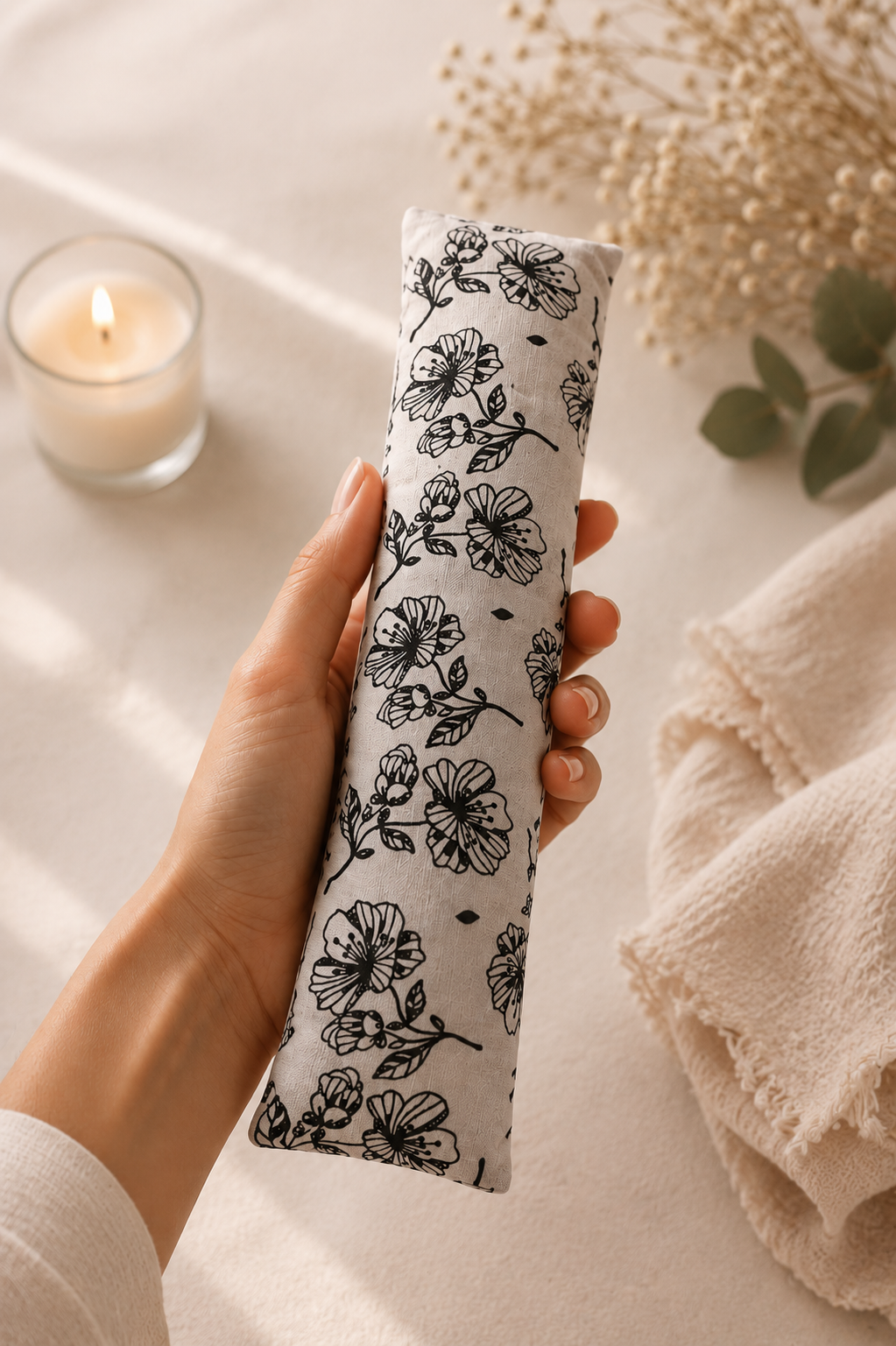 Eye Pillow Magnólia — Ritual de Pausa - Imagem 4